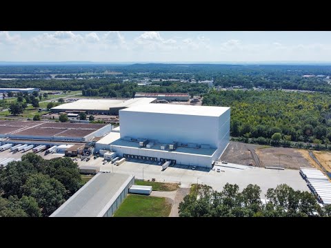 Americold's Fully Automated Russellville Facility