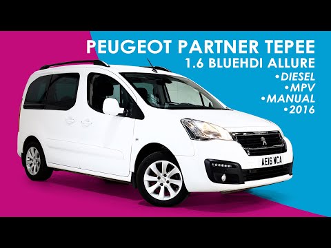 Peugeot Partner Tepee 1.6 Bluehdi Allure Mpv 5dr Diesel