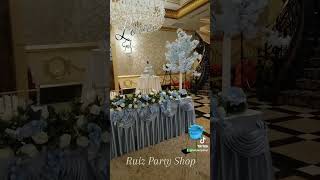 Dusty Blue Wedding Decor