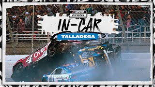 Corey LaJoie's wild ride across the Talladega finish line | In-Car Camera | NASCAR