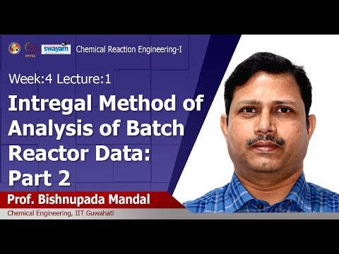 Chemical reaction engineering I Introduction Video