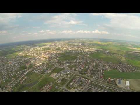 Chojnice z lotu ptaka - F550 GoPro Futaba T8J