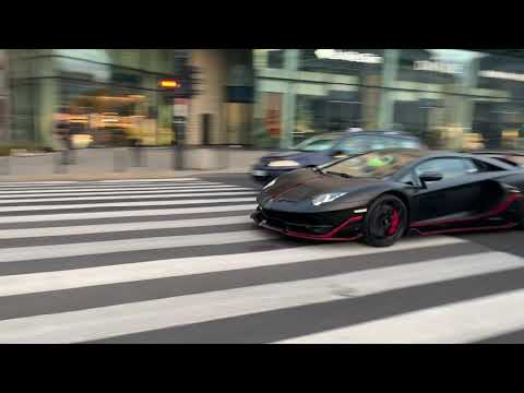 Aventador SVJ Novitec exhaust in Warsaw *Brutal sound*