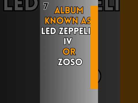 Name the LED ZEPPELIN album from the song title | Music Trivia Quiz #musictrivia #quiz