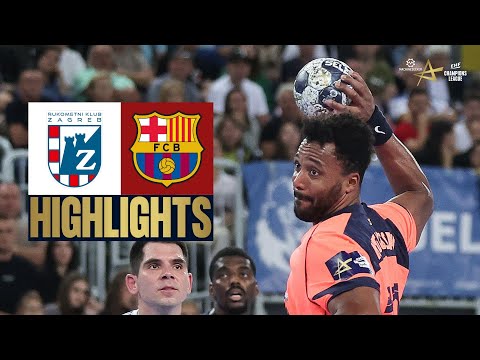HC Zagreb 🆚 Barça | HIGHLIGHTS | Machineseeker EHF Champions League 2025/26