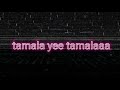 T Smallz Suso - Tamala (Official  Lyrics Video)
