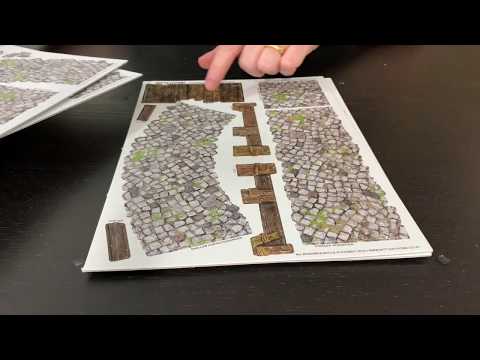 Fantasy Wargames assembly - Roads and Rivers