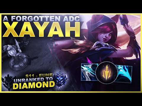 A FORGOTTEN ADC? XAYAH! SHE'S REALLY FUN! - Unranked to Diamond: EUNE Edition | League of Legends