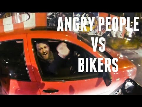 ANGRY PEOPLE vs BIKERS -- The Best Compilation [2016] #28 {World Comedy}