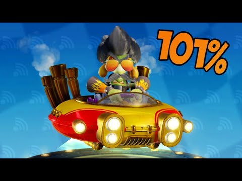 UNLOCKING HOT ROD NITROS OXIDE (101% Adventure Mode)! | Crash Team Racing Nitro Fueled