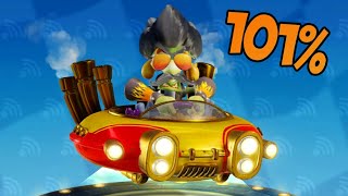 UNLOCKING HOT ROD NITROS OXIDE (101% Adventure Mode)! | Crash Team Racing Nitro Fueled