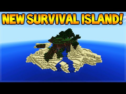 ECKOSOLDIER - MCPE 0.15.4 SURVIVAL ISLAND SEED!! Minecraft Pocket Edition NEW Survival Island Seed (Minecraft PE)