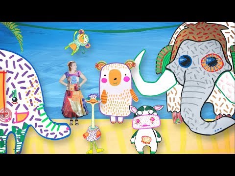 CECI RASPO canta "LA BARCA" (La cumbia de las vocales)