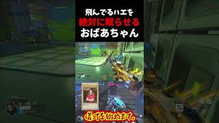 【害虫駆除】飛んでるハエを”絶対に眠らせる”おばあちゃん(アナ) #ow   #overwatch   #ファラ    #アナ  #スリープダーツ  #vs  #ハエ   #ネタ #お笑い