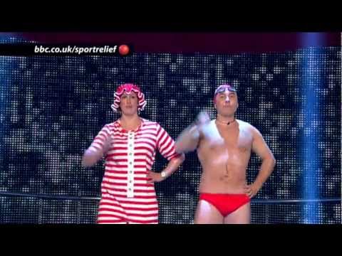 Dancing Queens: David Walliams and Miranda Hart - BBC Sport Relief Night 2012