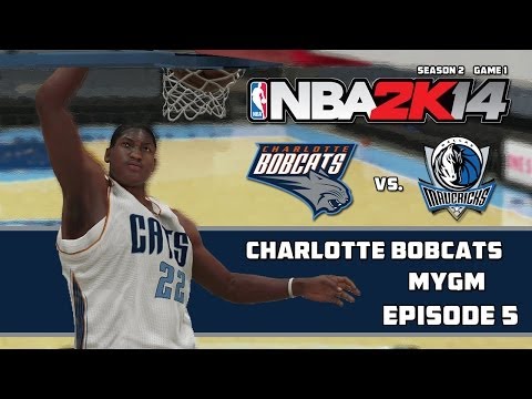 NBA 2K14 - Charlotte Bobcats MyGM Ep.5 | The Debut of Andrew Wiggins