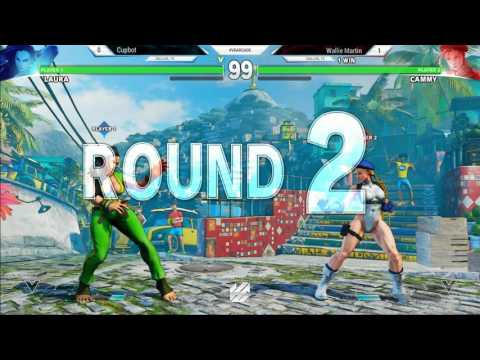 Cupbot vs Wallie Martin - VGArcade SFV Weekly