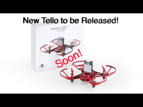 New Tello! Robomaster TT (Tello Talent)