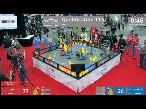 2018 VRC Arts Q117 - 244A 96671X vs 62993A 8691E - 111 to 38