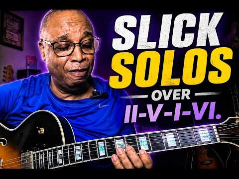 A continuation of Slick Licks played over Dm7-G7-Cmaj7-A7 #hotlicks #bebop #licks #jazzguitar