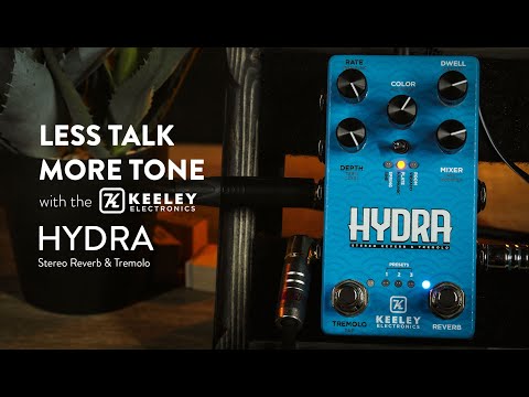 Keeley Electronics Hydra Stereo Reverb & Tremolo Demo (In Stereo - Please Use Headphones)