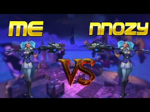 xDSQx (me) vs Nnozy (xWinMePleasex) Paladins Evie Duel (Sudden Death)