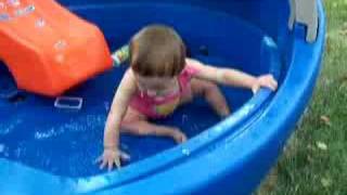 Ava in the Front Yard