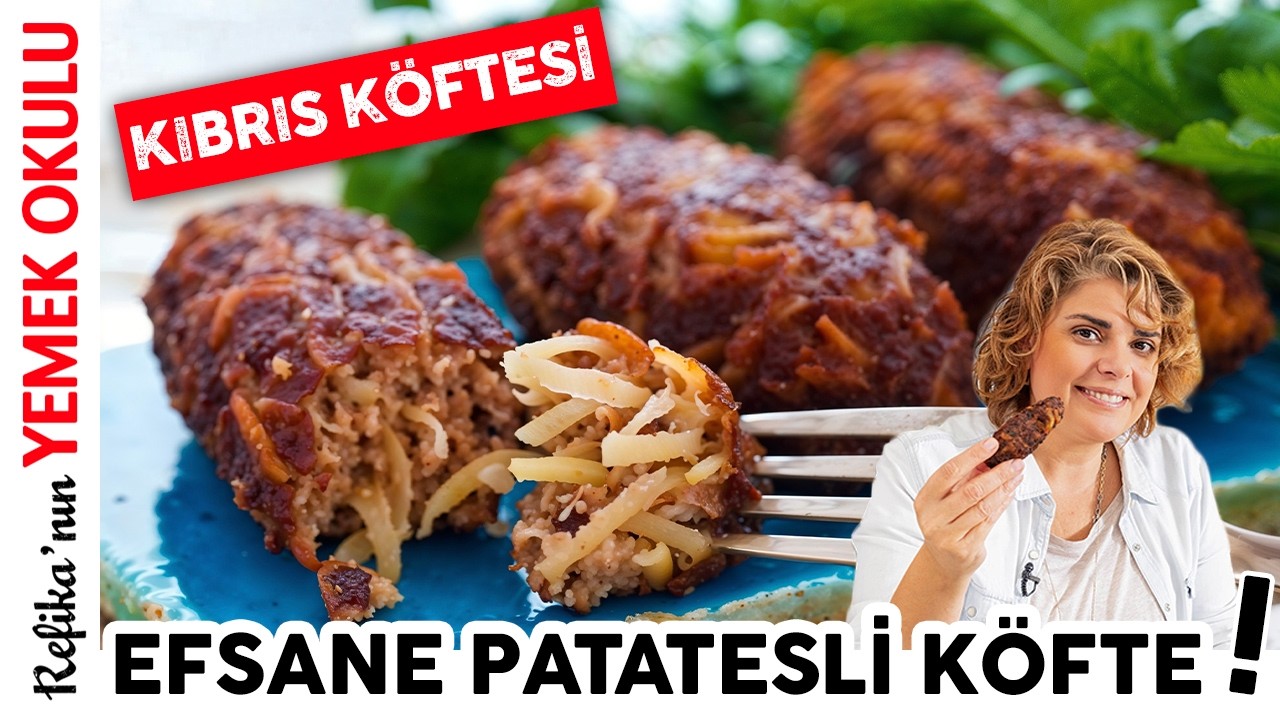 Annemin Unutamadığım Köfte Tarifi! Bol Patatesli Kıbrıs Köftesi Nasıl Yapılır? 🍽️