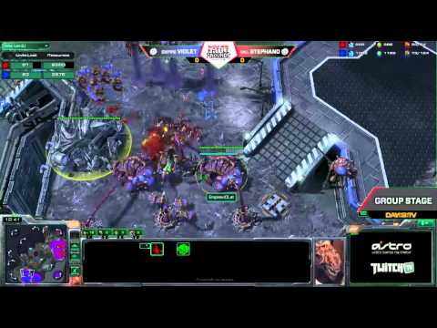 viOLet (Z) vs Stephano (Z) G1 Red Bull Battlegrounds Austin Group A - Day 1