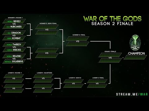War Of The Gods Season 2 Finale - Top 8 Ft. Tweedy, Semiij, Dragon, Rewind, Kombat, Sylverrye