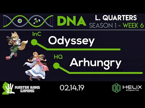 DNA 1.6 - InC | Odyssey (Fox) vs HQ | Arhungry (Zelda) - L Quarterfinals