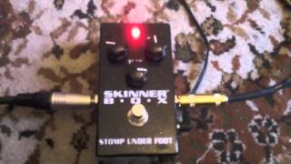 Video thumbnail for Stomp Under Foot Skinner Box by Vintage Stompboxes