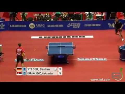 WTTTC 2012: Bastian Steger-Aleksandar Karakasevic
