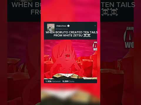 BORUTO CREATES The Ten-Tails from White Zetsu! 🔥 | Fan Animation#boruto #naruto #tentails #juu