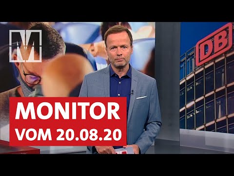 Corona, Söder, Erdogan: Monitor vom 20.08.2020 mit Georg Restle