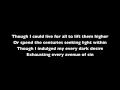 Dustin Kensrue It's Not Enough (Lyrics) 