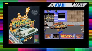 Atari ST Game Review - BACK TO THE FUTURE 2
