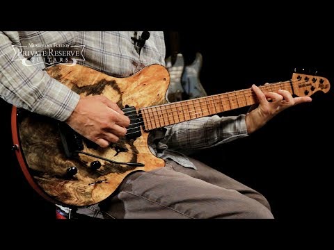 Ernie Ball Music Man BFR Axis Super Sport 2018 Buckeye Burl image 25