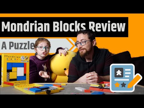 Mondrian Blocks Review - A Solo/Competitive Puzzle Experience