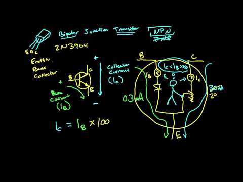 電流制御スイッチとしてのトランジスタ｜デジタルエレクトロニクス (10件中7件) (The transistor as a current controlled switch | Digital electronics (7 of 10))