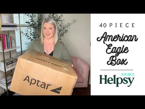 Unboxing feminino da American Eagle! | Amber Dawn