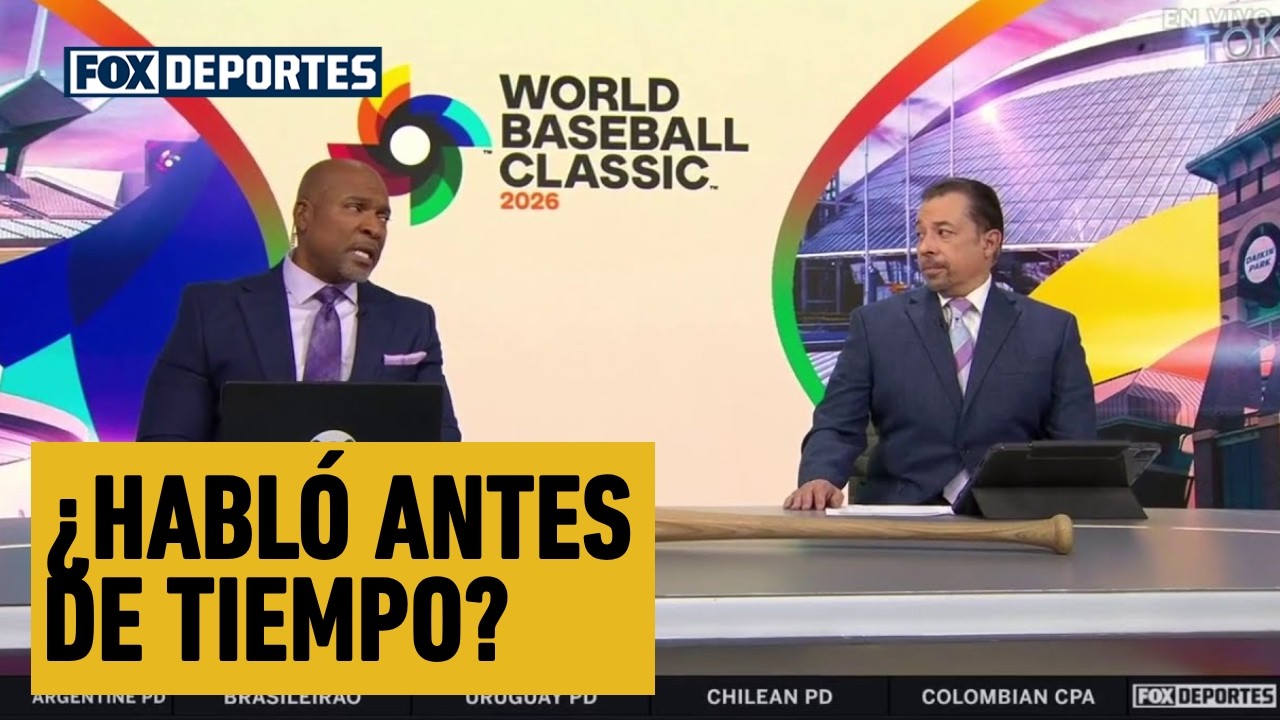 😲🫣 ¿HABLÓ ANTES DE TIEMPO? Polémica en el WBC 2026 | World Baseball Classic 2026