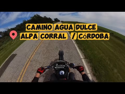 CAMINO AGUA DULCE EN MOTO, ALPACORRAL / CÓRDOBA 