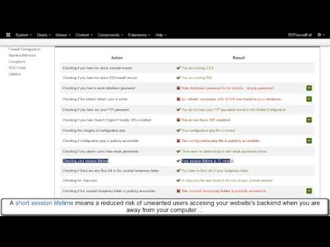 Ep. 11 - RSFirewall! - Joomla! Security Scanner