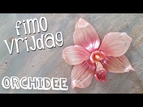 , title : 'Fimo Vrijdag #8 ORCHIDEE van fimo Diy Nederlands'