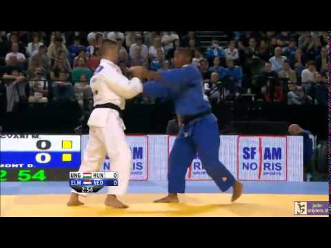 Judo 2014 European Championships Montpellier: Ungvari (HUN) - Elmont (NED) [-73kg] semi-final