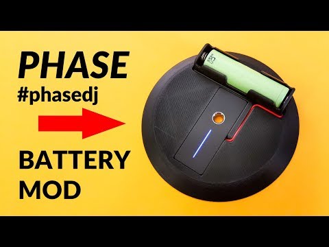 Phase DJ System Bad Battery Solution - #phasedj Battery Mod