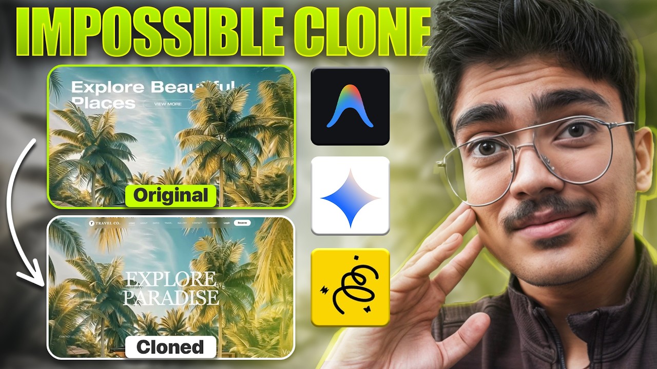 I Cloned This Award-Winning Website Using AI in 15 Minutes (Step-by-Step Tutorial)