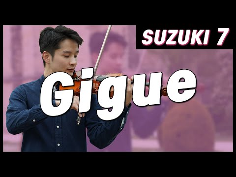 Suzuki Violin School Vol.7 Gigue - J. S. Bach @bochankang