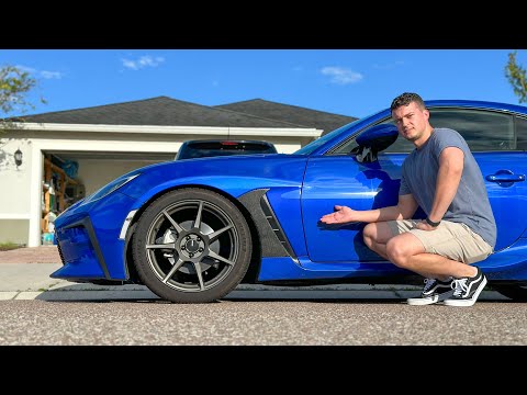 2022 BRZ & GR86 APR Carbon Fiber Fender Duct Covers Install!